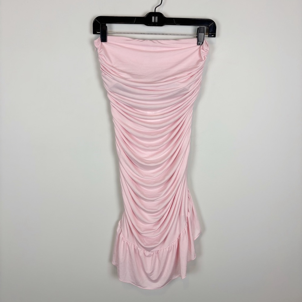 Mother of All Eleanora Vulan Dress in Baby Pink Size L - Picture 2 of 14